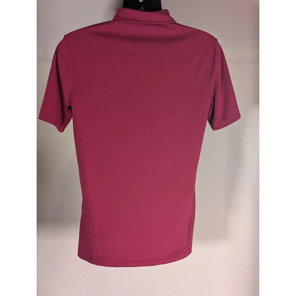 Nike Florida State Seminoles FSU Dri-FIT Polo Shirt Garnet Men’s Medium NCAA